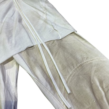 ESPRIT D'ESCALIER / DRAGGED GRAFT PANTS