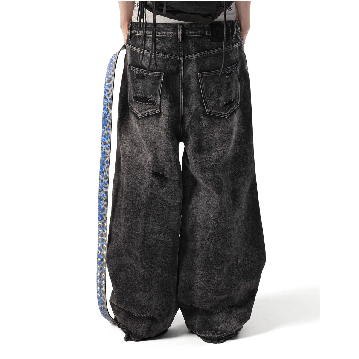 RACER WORLD WIDE / LASER CAMO JEANS / BLACK | PLUG