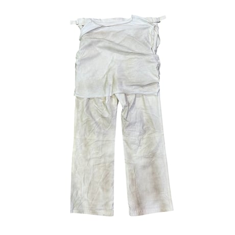 ESPRIT D'ESCALIER / DRAGGED GRAFT PANTS