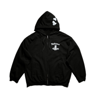 【ラスト1点】MASTERMIND×BETTY BOOP / ZIP HOODIE / BLK×WHITE