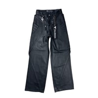 VALABASAS / GOZAI BAGGY / BLACK WAXED
