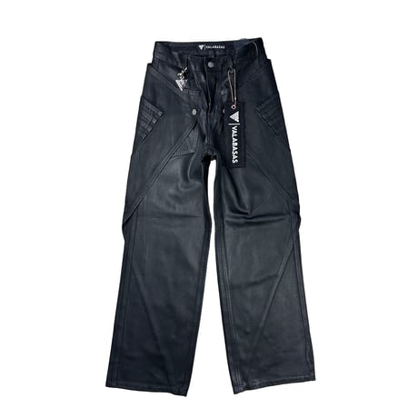 VALABASAS / GOZAI BAGGY / BLACK WAXED