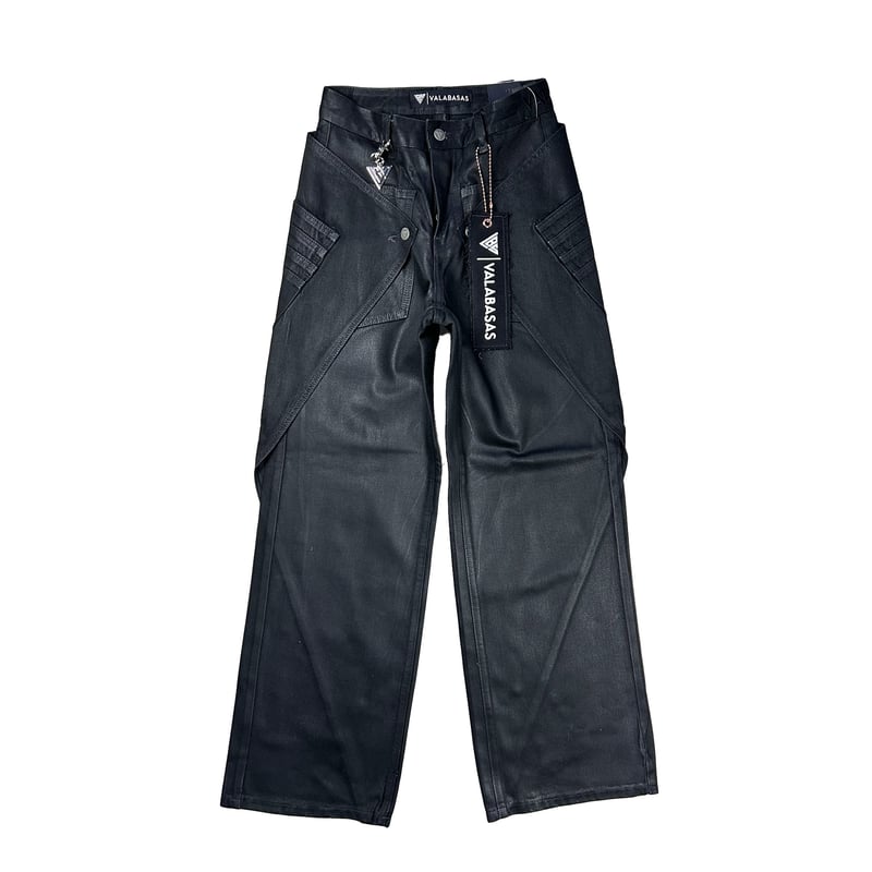 VALABASAS / GOZAI BAGGY / BLACK WAXED | PLUG