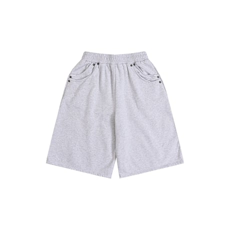 Thought We Friends / Junoa Sweat Shorts / GRAY