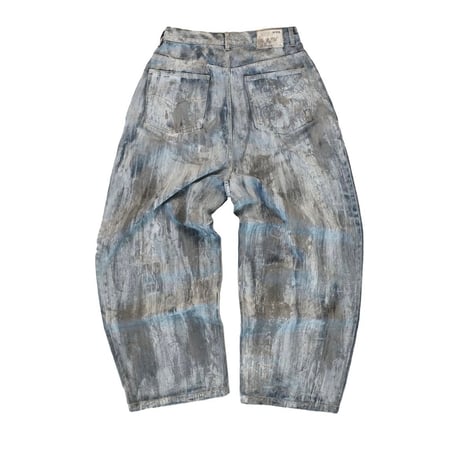 ETERNAL LOVE / TUNDRA PAINTED BAGGY DENIM