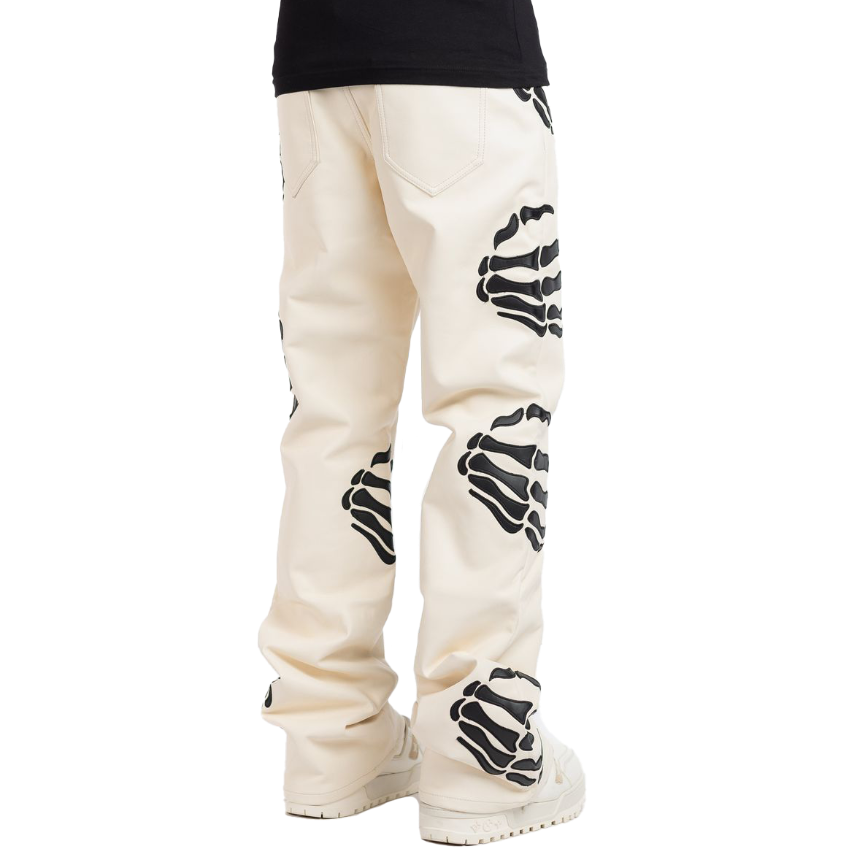パンツ GUAPI Cream Hell Dragger Leather Pants GUAPI / CREAM HELL DRAGGER LEATHER PANT | PLUG