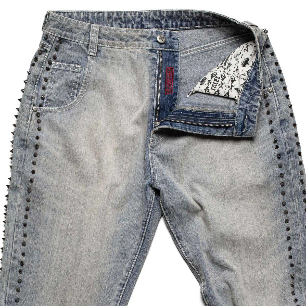 RACER WORLDWIDE×BARRAGAN / SPIKES DENIM / BLUE