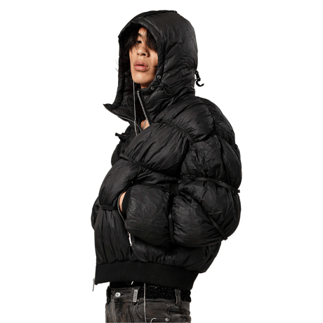 【ラスト1点】RACER WORLD WIDE / PUFFER JACKET X / BLACK