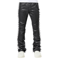 ★FULL OF SSUN★Circle Denim Cargo Pants★Denim★大人気★ FULL OF SSUN / CIRCLE DENIM CARGO PANTS / BLACK
