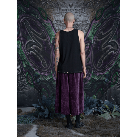 EMOTIONAL WORLD / Logo Tank Top /Black