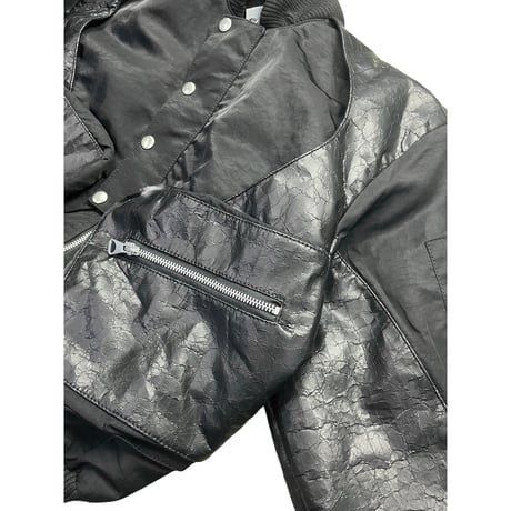 KRAFT WORK / MAINLINE DISTORSI BOMBER JACKET