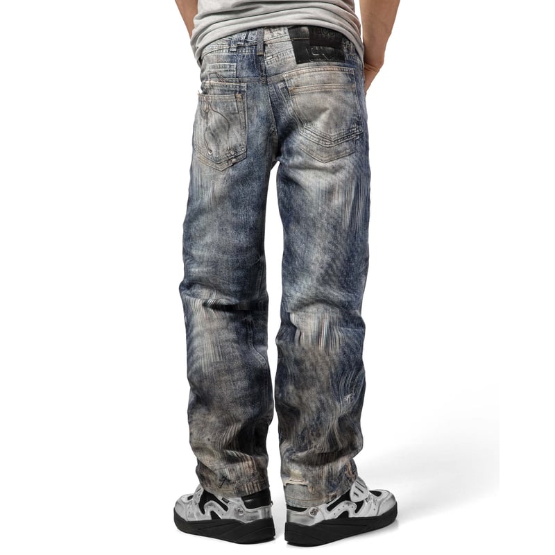 RACER WORLDWIDE / GLITCH DENIM / BLUE | PLUG
