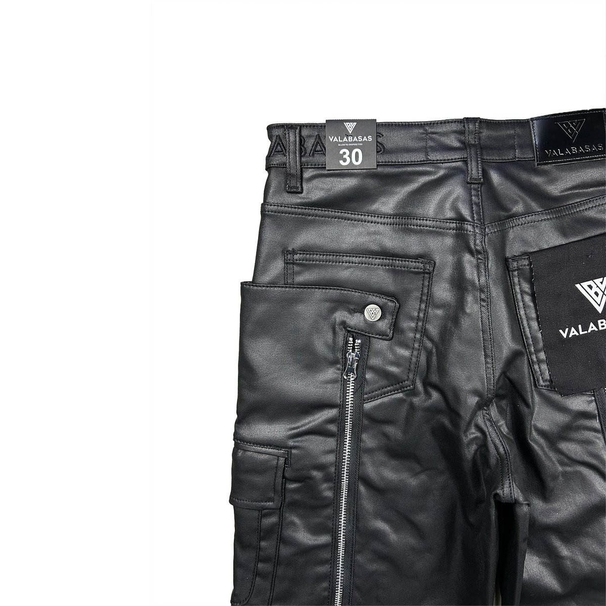 VALABASAS / STOCK BAGGY / WAXED BLACK | PLUG