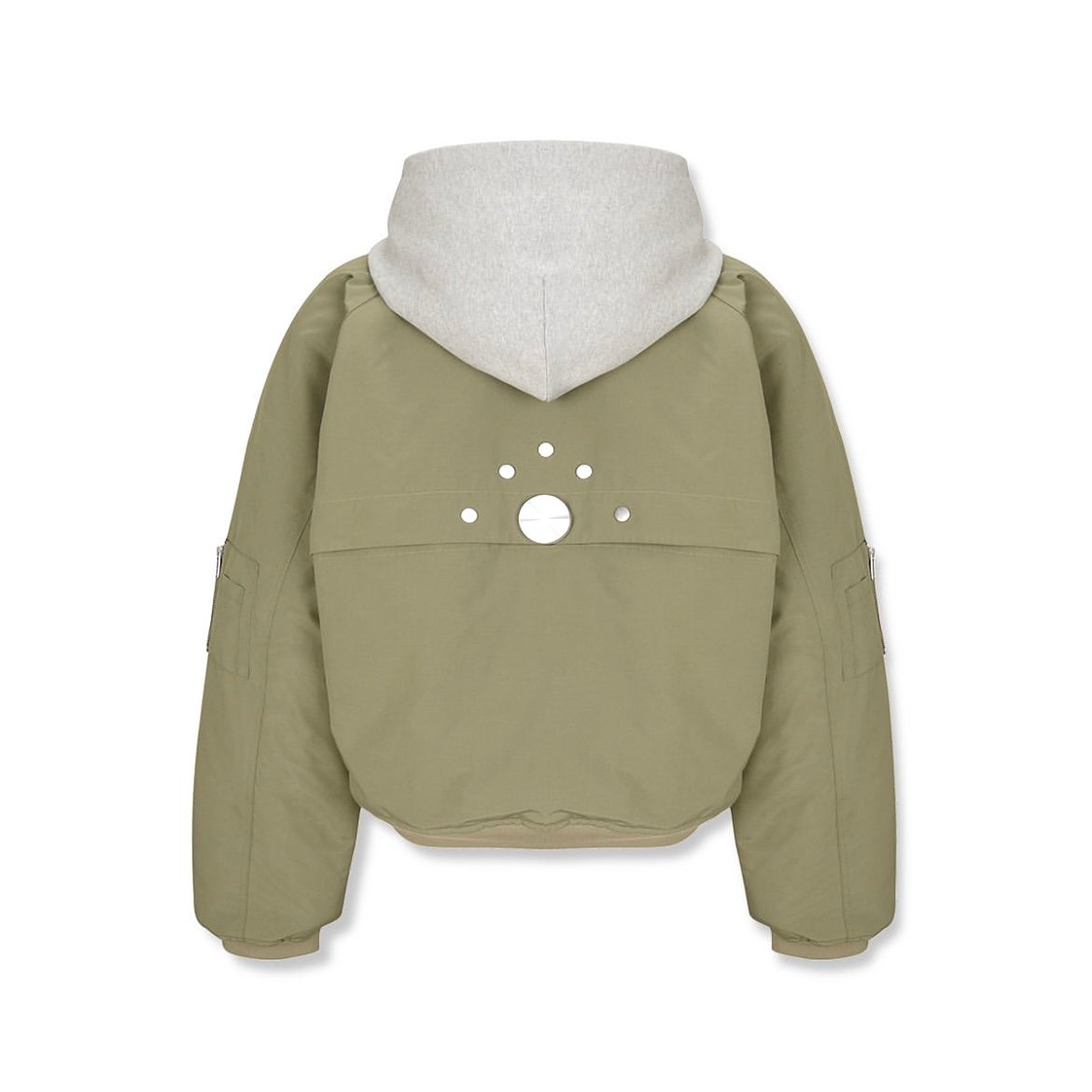 side service / MAGNETIC SNAIL BOMBER / KHAKI |
