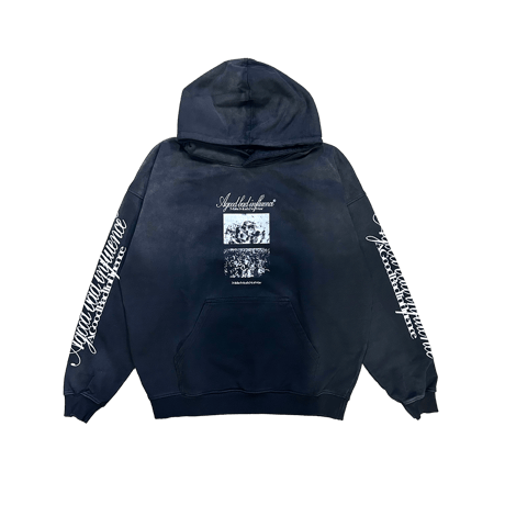 【A Good Bad Influence】新鋭ブランドMAKE MOSH NOT WAR HOODIE ラスト1点】A Good Bad Influence / MAKE MOSH NOT WAR