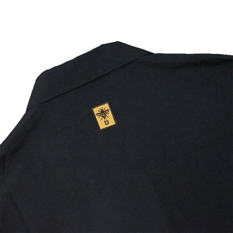 DUSTNATION/ UTILITY GABBER SHIRT / BLACK | PLUG 