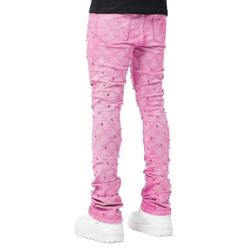 GUAPI PREMIUM ピンクデニムパンツ　32 GUAPI PREMIUM ピンクデニムパンツ 32 - メルカリ