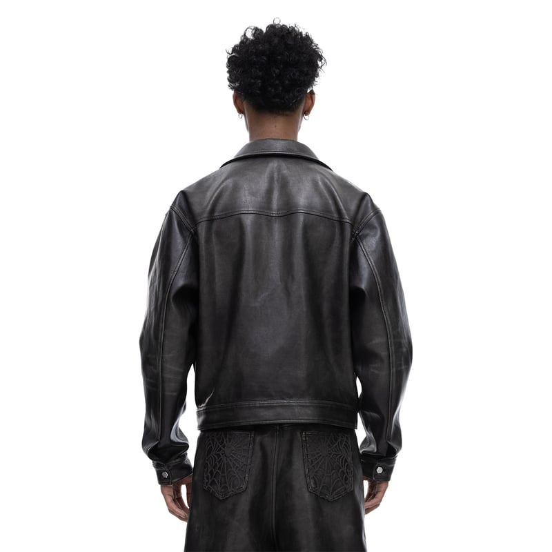 【幻・激レア】ロバートワーナー レザージャケット マメゾナ レッドリーチュエ 幻・激レア】ロバートワーナー レザージャケット マメゾナ レッドリー