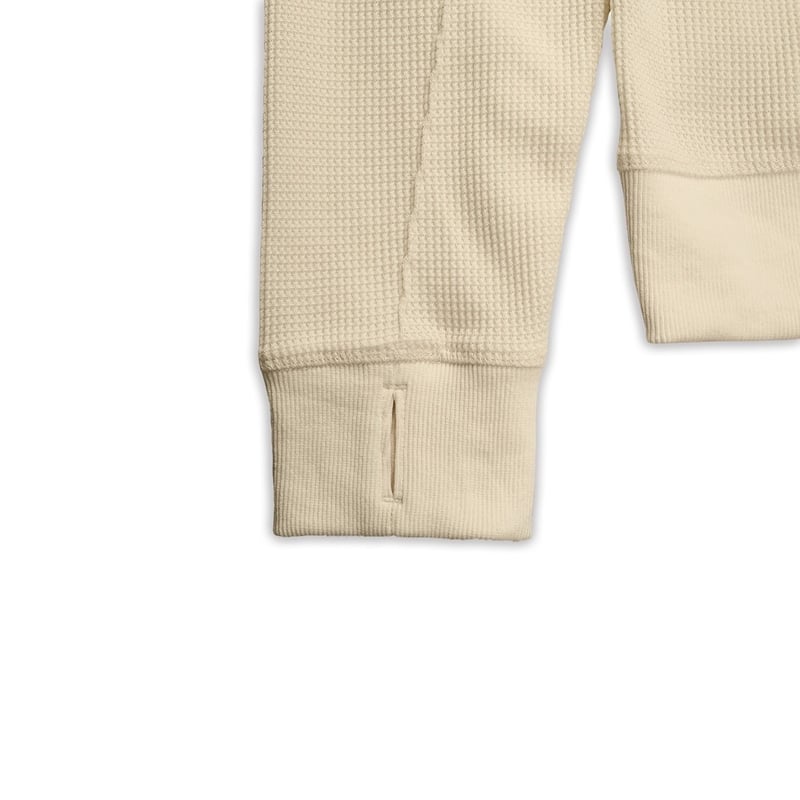トップス PARANOID THERMAL ZIP HOODIE IVORY PARANOID THERMAL ZIP HOODIE IVORY