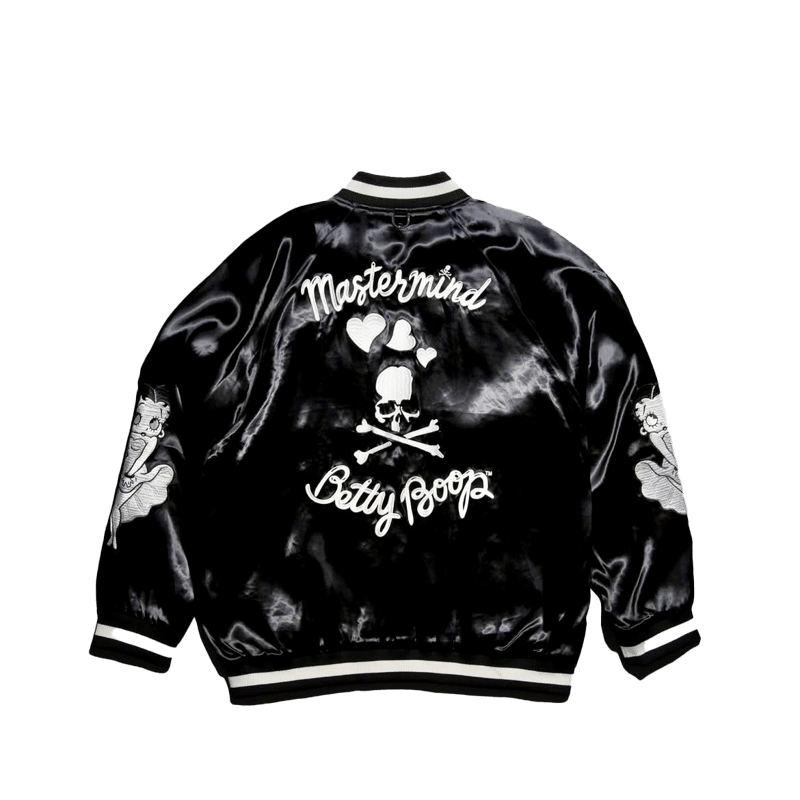 MASTERMIND WORLD×BETTY BOOP スーベニアジャケット MASTERMIND WORLD x BETTY BOOP™︎ SOUVENIR JACKET (MULTI