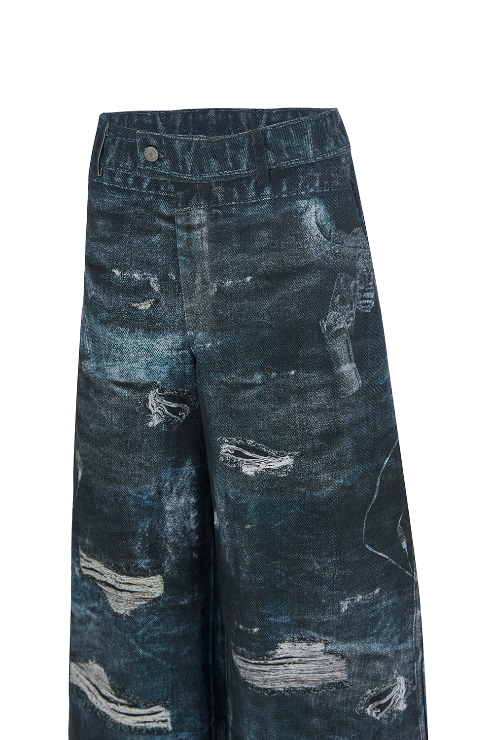 EMOTIONAL WORLD / X-RAY SCANNED PRINTED JEANS /