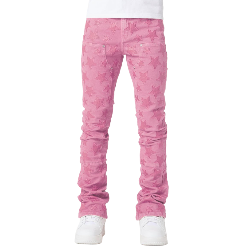 GUAPI frenchrose star denimフレアデニム28 GUAPI / FRENCH ROSE STARS DENIM | PLUG