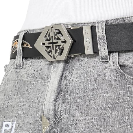 GUAPI / SILVER EMBLEM BELT
