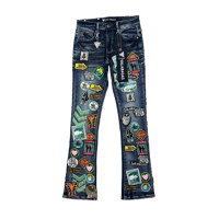 VALABASAS / AXIS STACKED / BLUE WASH