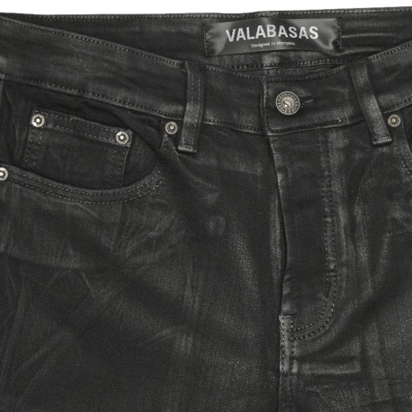 VALABASAS / Mr.Stacked / Black Wash Waxed