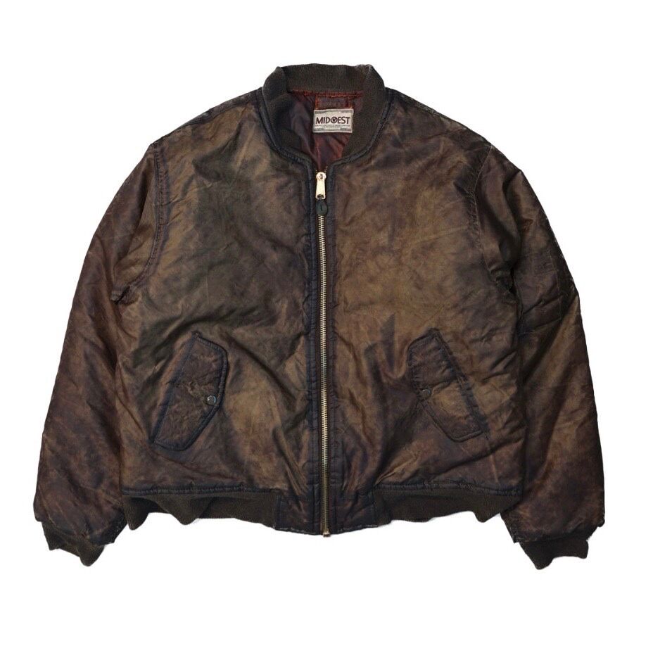 MIDWEST & BEYOND / OIL SPILL FLIGHT JACKET / BR