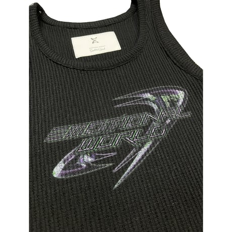 EMOTIONAL WORLD / Logo Tank Top /Black