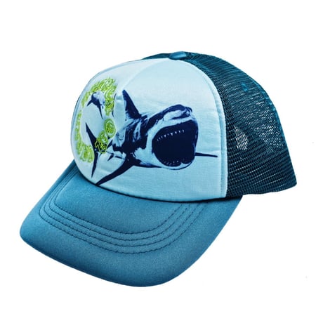 EREHWON STUDIO / HEAVEN ON EARTH MEGALODONS HAT / NAVY