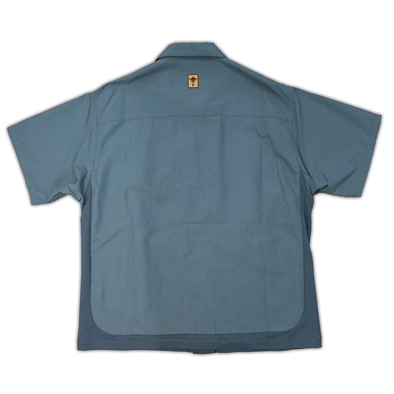 DUSTNATION/ UTILITY GABBER SHIRT / BLUE | PLUG