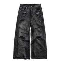 GUAPI /OBSIDIAN BLACK PEARLS DENIM | PLUG