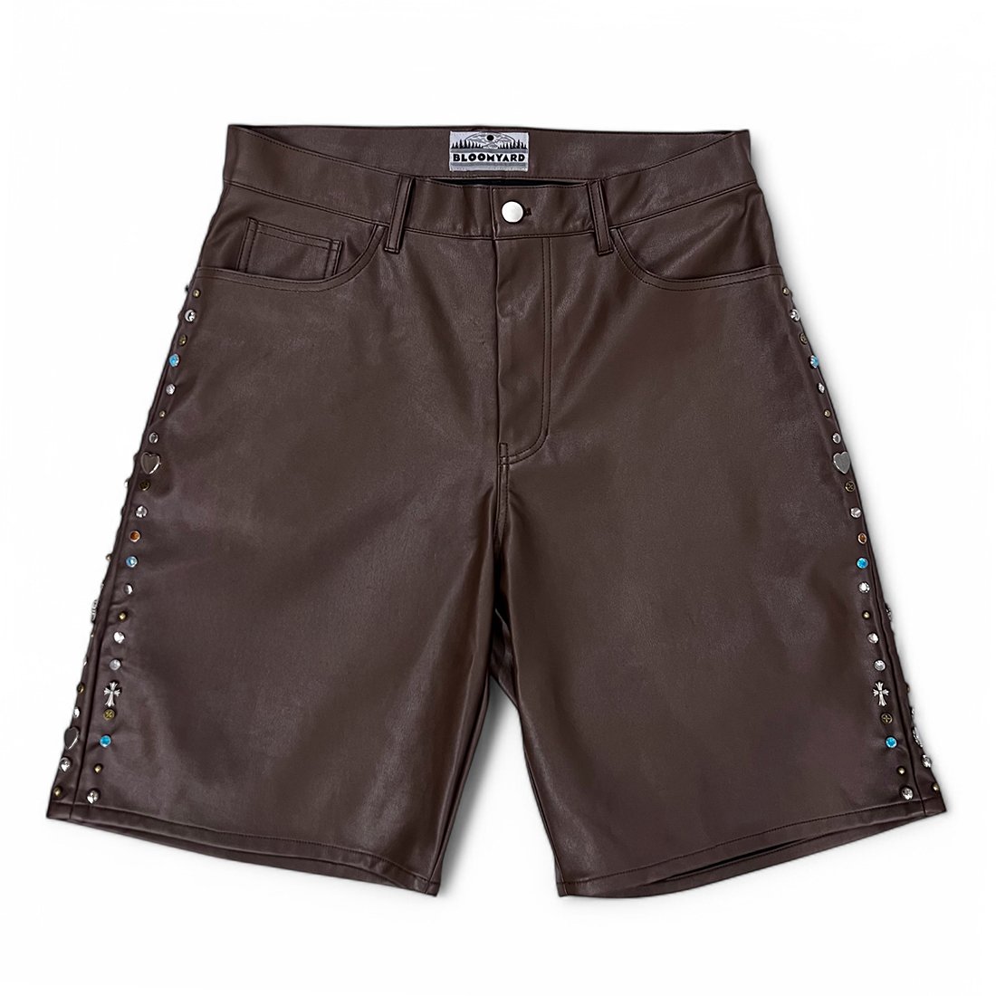 パンツ BLOOMYARD / MULTI STUDS V LEATHER SHORTS fit=scale-down,w=1200
