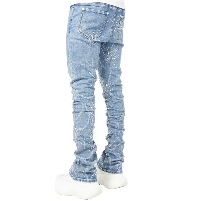 GUAPI / Steel Blue Spider Denim | PLUG