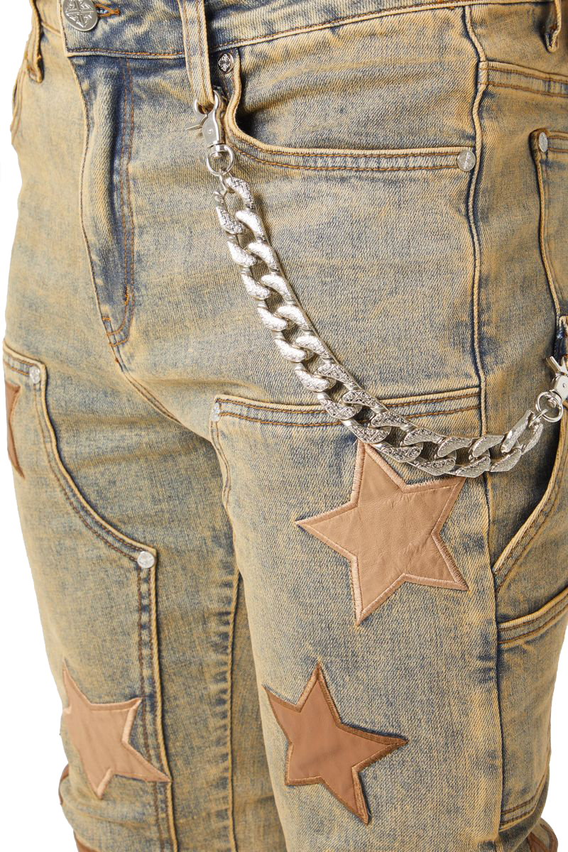 国内入手困難✨️GUAPI VINTAGE STARS DENIM GUAPI VINTAGE STARS DENIM – BLUE CITY NYC
