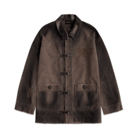 ESPRIT D'ESCALIER / BURNT GRAFT HOODIE | PLUG