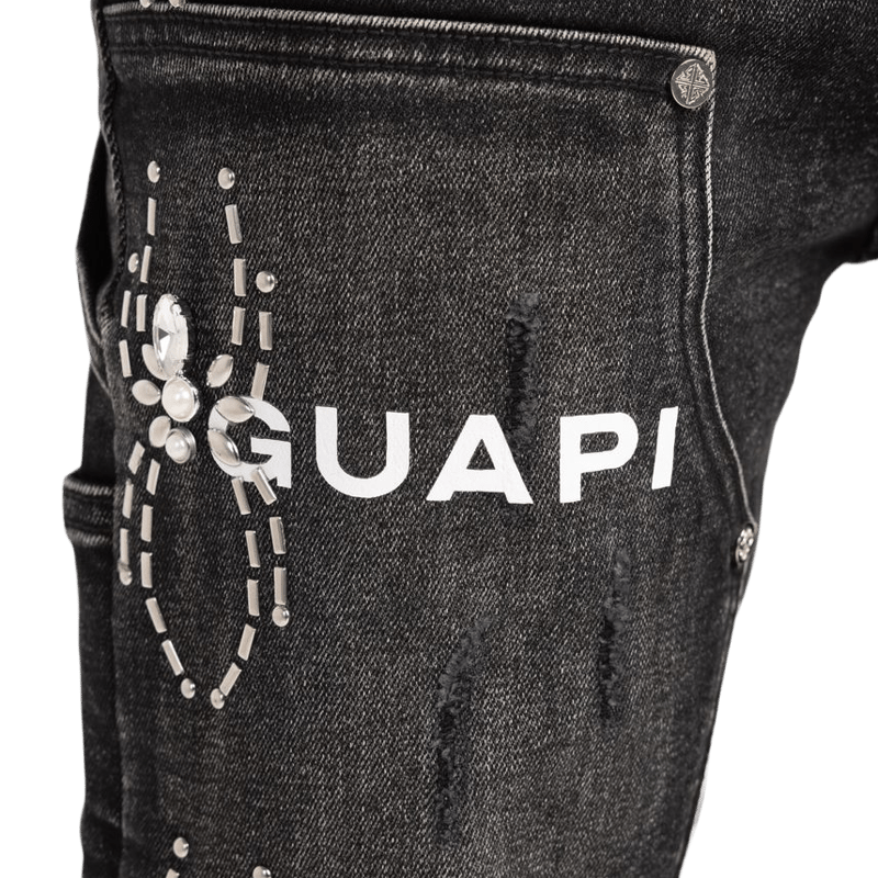 GUAPI / Obsidian Black Spider Denim V2 | PLUG