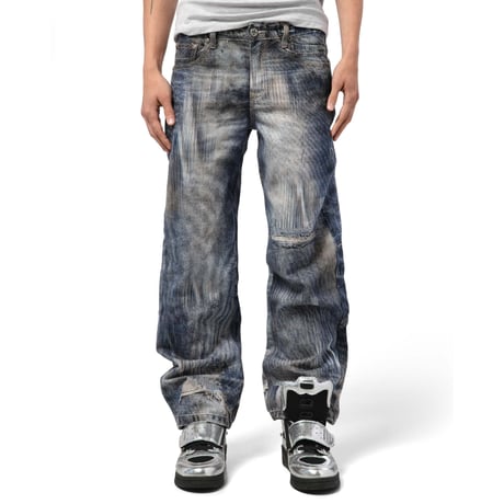 RACER WORLDWIDE / GLITCH DENIM / BLUE