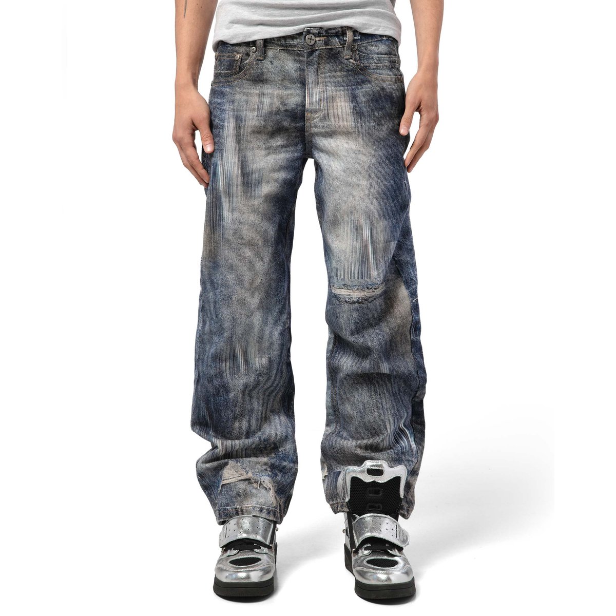 RACER WORLDWIDE / GLITCH DENIM / BLUE | PLUG