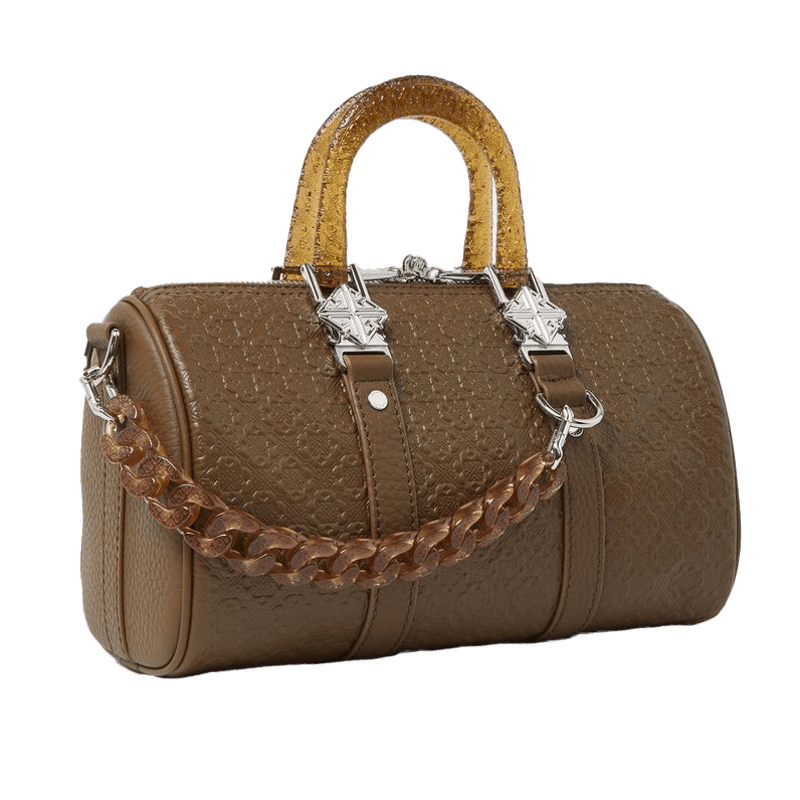 GUAPI / COCOA BROWN MINI DUFFLE BAG | PLUG