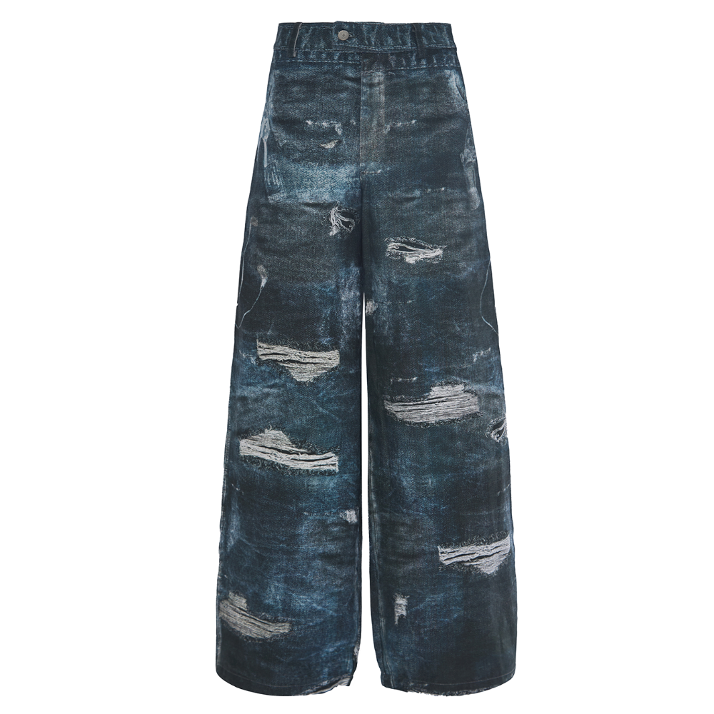 EMOTIONAL WORLD / X-RAY SCANNED PRINTED JEANS /