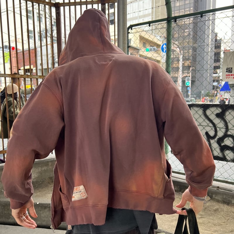 MIDWEST & BEYOND / COMB FULL ZIP HOODIE / SUNSE