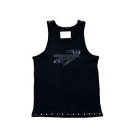 EMOTIONAL WORLD / Logo Tank Top /Black