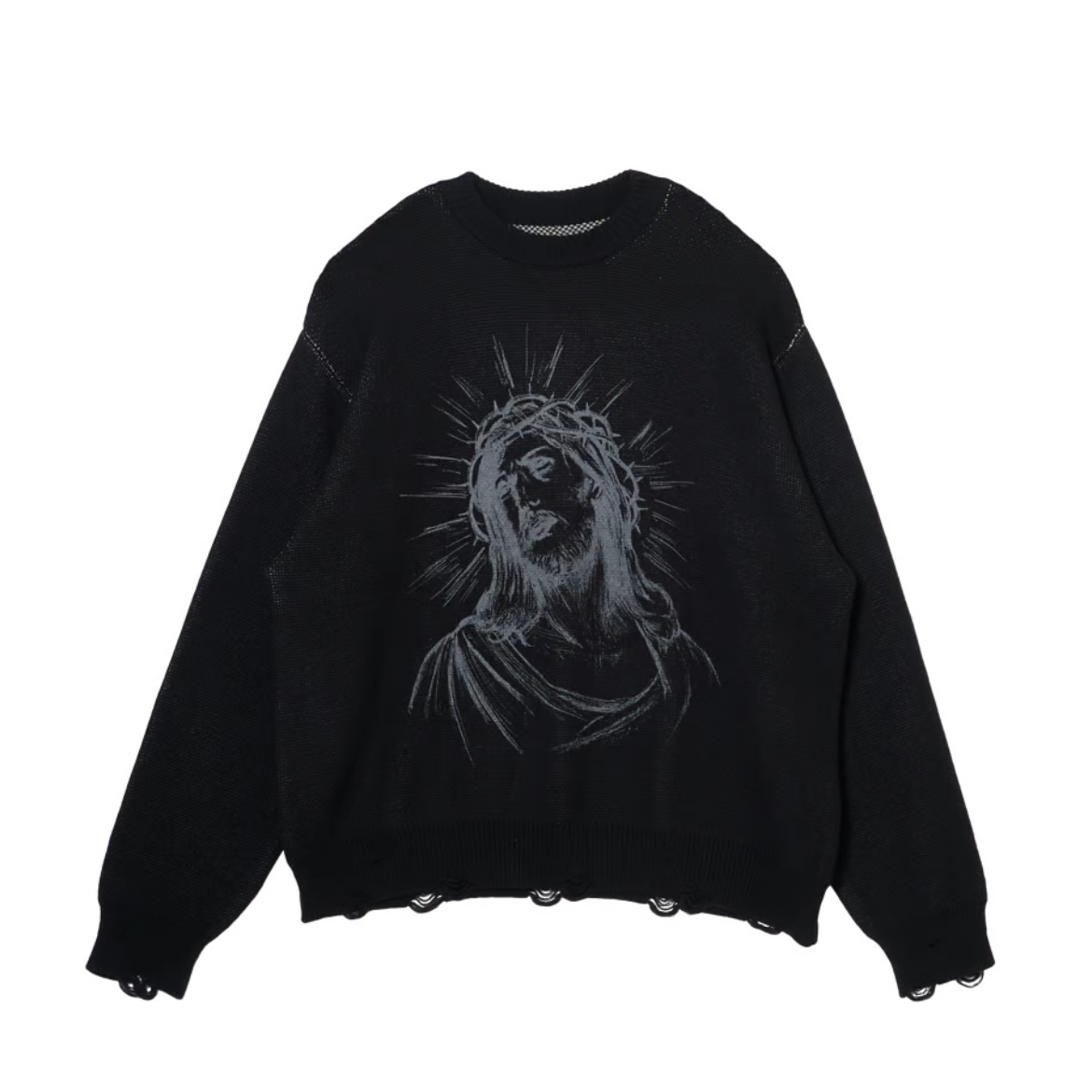 SOMEIT / J.X VINTAGE KNIT / BLACK | PLUG