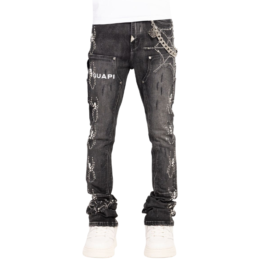 GUAPI / Obsidian Black Spider Denim V2 | PLUG