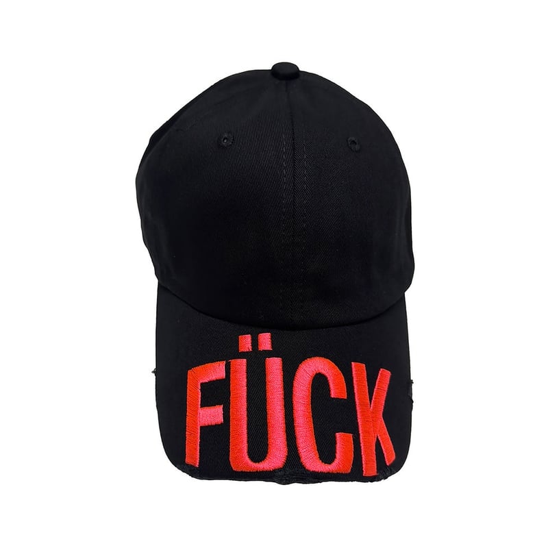 HYACYN FÜCK キャップ HYACYN / FÜCK CAP / BLACK | PLUG