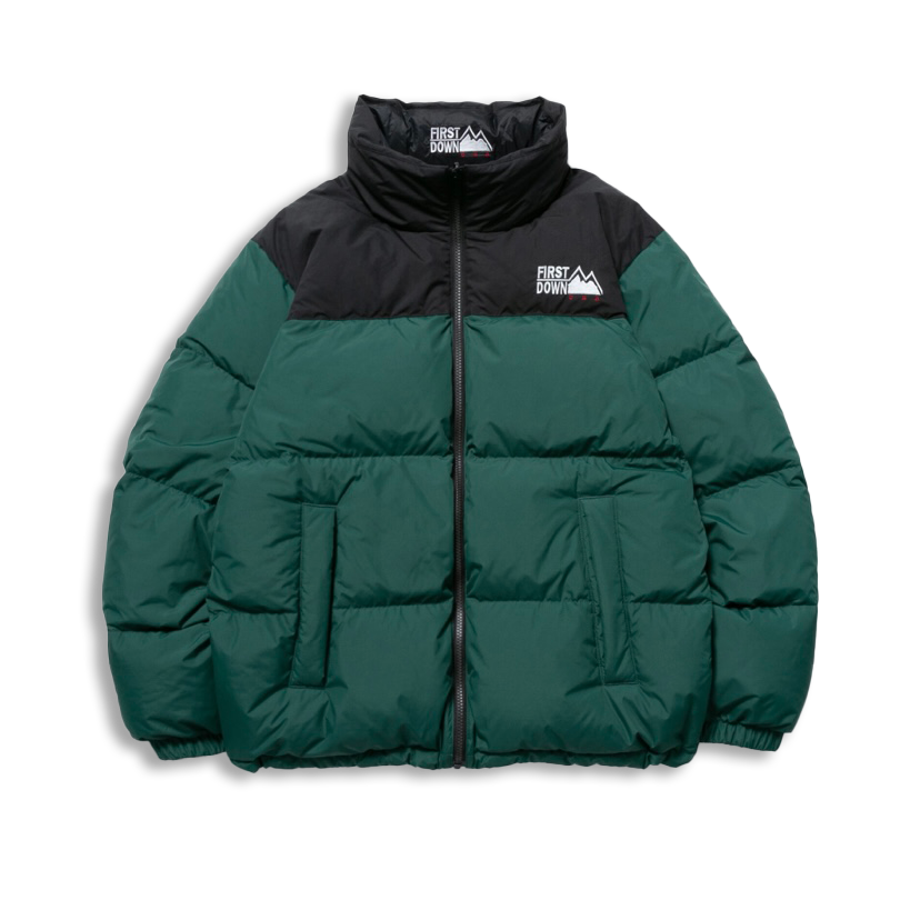 FIRST DOWN USA / BUBBLE DOWN JACKET / GREEN