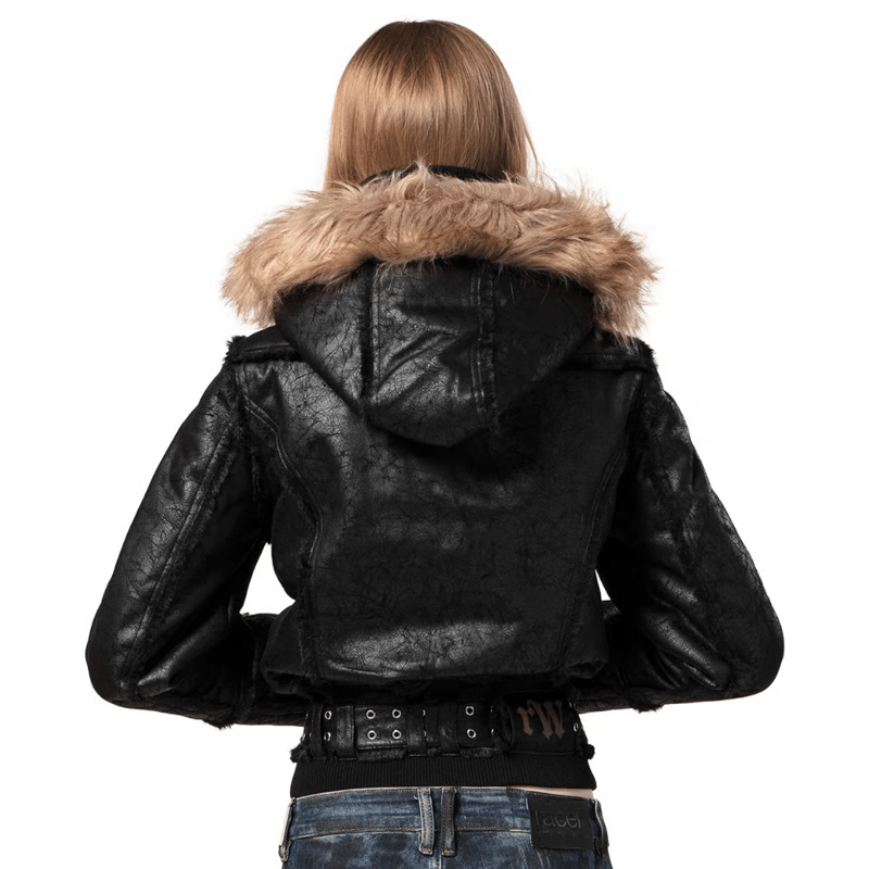 RACER WORLD WIDE / SHEEPSKIN JACKET / BLACK | PLUG